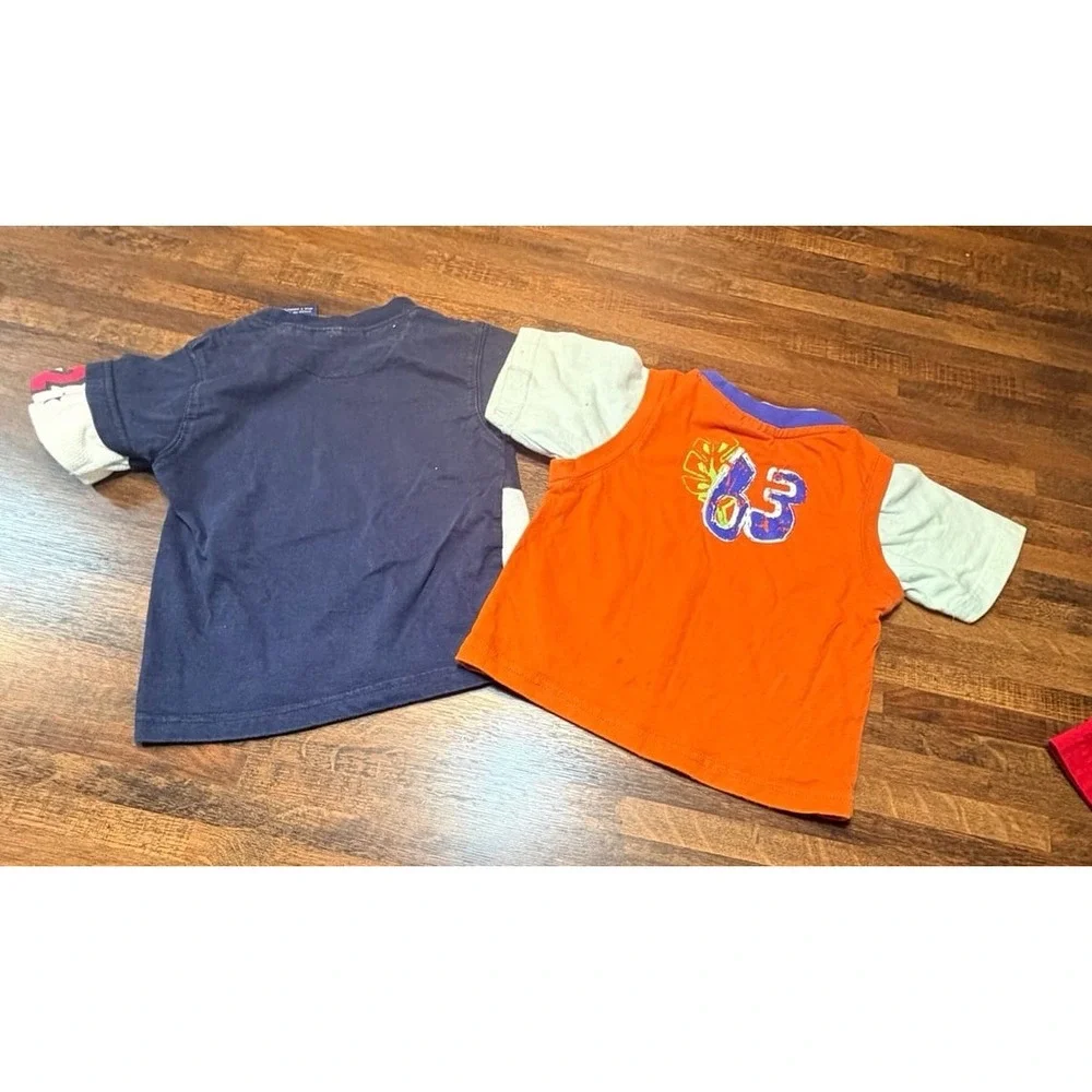 Bundle of vintage Y2K sports themed shorts.  Size 18 months.  Osh kosh.